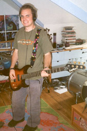 mike about to record some bass